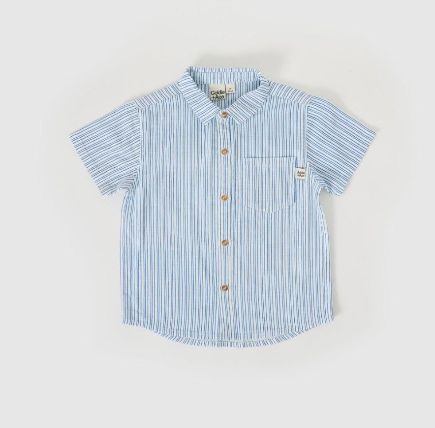 Goldie & Ace - Sailor Stripe Holiday Shirt