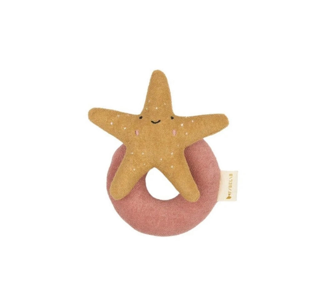 Fabelab - Organic Cotton Starfish Rattle