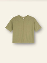 Load image into Gallery viewer, Illoura the Label - Lightweight Knit Tee - Moss
