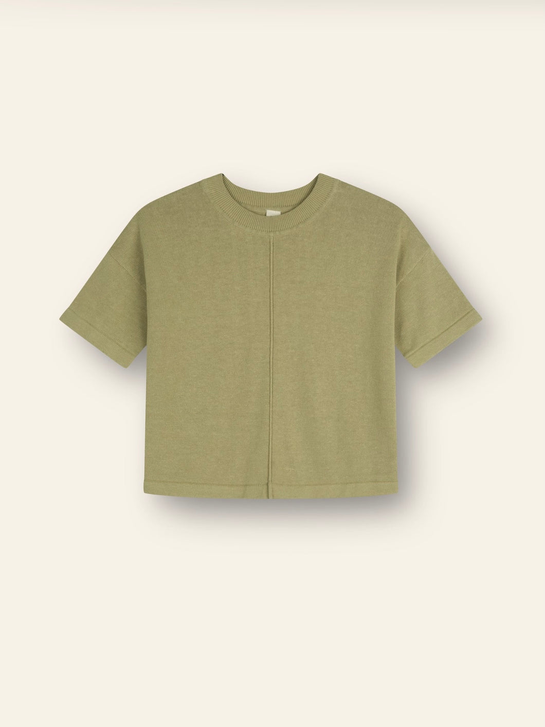 Illoura the Label - Lightweight Knit Tee - Moss
