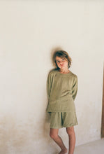Load image into Gallery viewer, Illoura the Label - Lightweight Knit Tee - Moss
