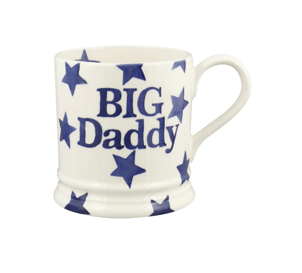 Emma Bridgewater - Big Blue Star Big Daddy Large Mug