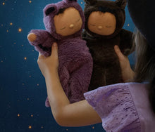 Load image into Gallery viewer, Olli Ella - Cozy Dinkums - Bat Ozzie Dark Umber
