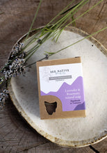 Load image into Gallery viewer, Bee Native Products - Lavender &amp; Rosemary Natural Soap Bar

