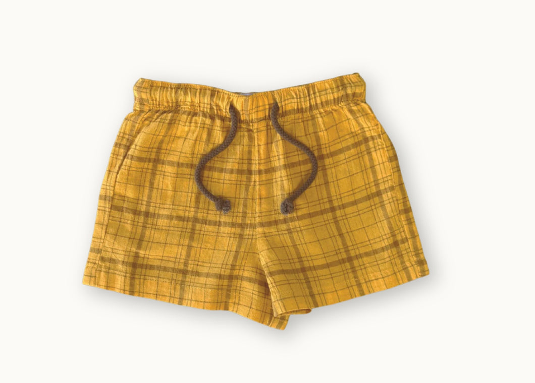 Grown Clothing - Plaid Shorts Sunny