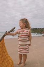 Load image into Gallery viewer, Grown Clothing - Sunshine Stripe Knit Skirt Sunshine
