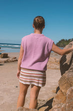 Load image into Gallery viewer, Grown Clothing - Ladies Jersey Knit Vest Raspberry
