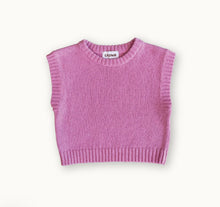 Load image into Gallery viewer, Grown Clothing - Jersey Knit Vest Raspberry
