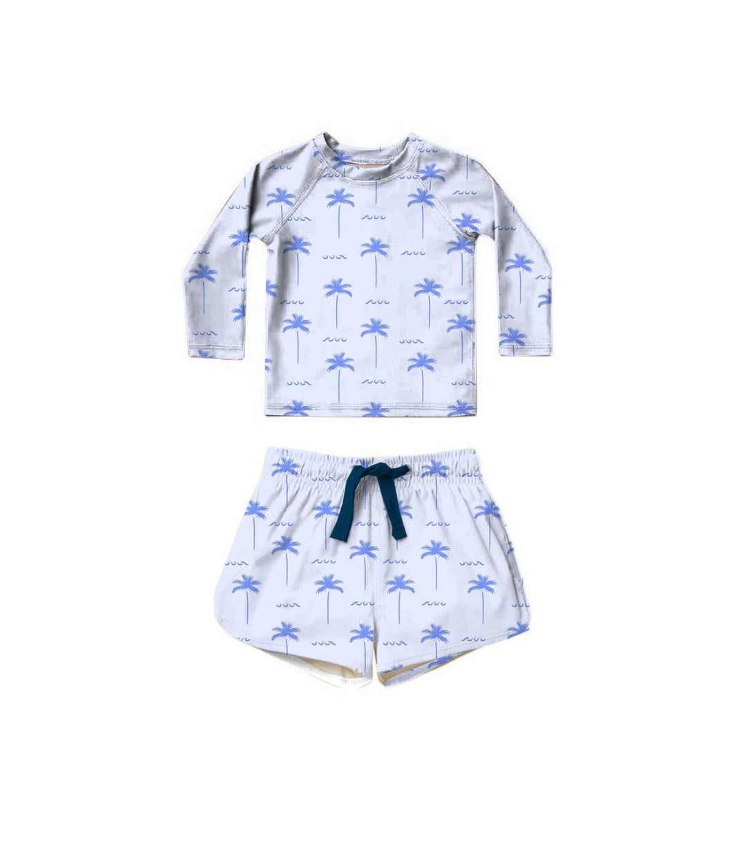 Confetti Kidz - 2-Pce Swim Set - Blue Oasis