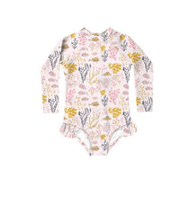 Load image into Gallery viewer, Confetti Kidz - Swim Zippy L/S - Coral Reef
