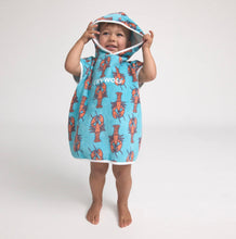 Load image into Gallery viewer, Crywolf - Hooded Towel - LITTLE LOBSTERS
