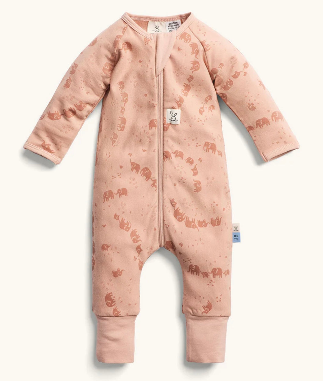ErgoPouch - Long Sleeve Layer 0.2 TOG Elephant Parade