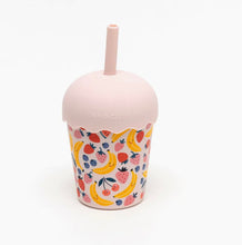 Load image into Gallery viewer, Chino Club - Fruits Pink Mini Smoothie Cup &amp; Straw 200ml
