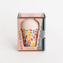 Load image into Gallery viewer, Chino Club - Fruits Pink Mini Smoothie Cup &amp; Straw 200ml

