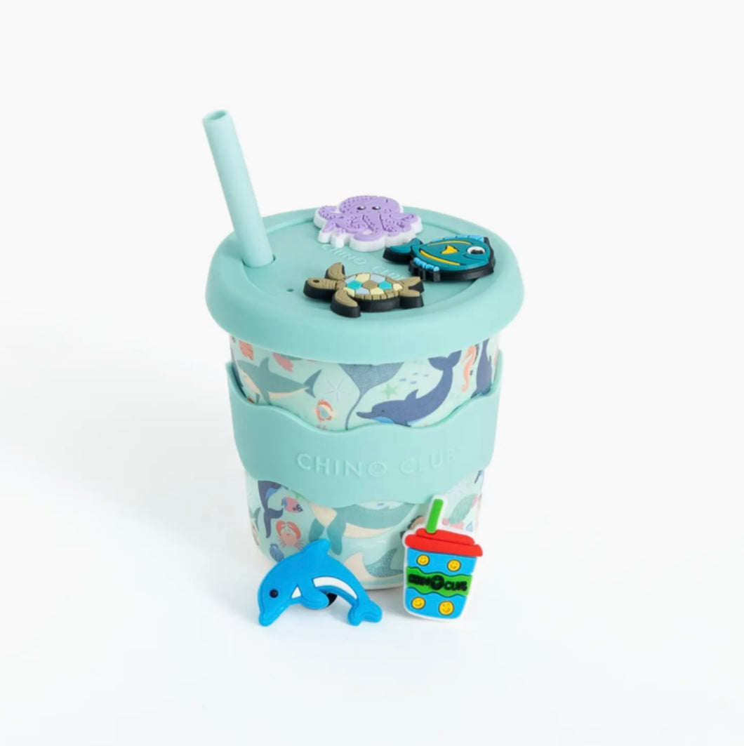 Chino Club - Sea Creatures Chino Charm Cup 8oz