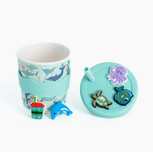Load image into Gallery viewer, Chino Club - Sea Creatures Chino Charm Cup 8oz
