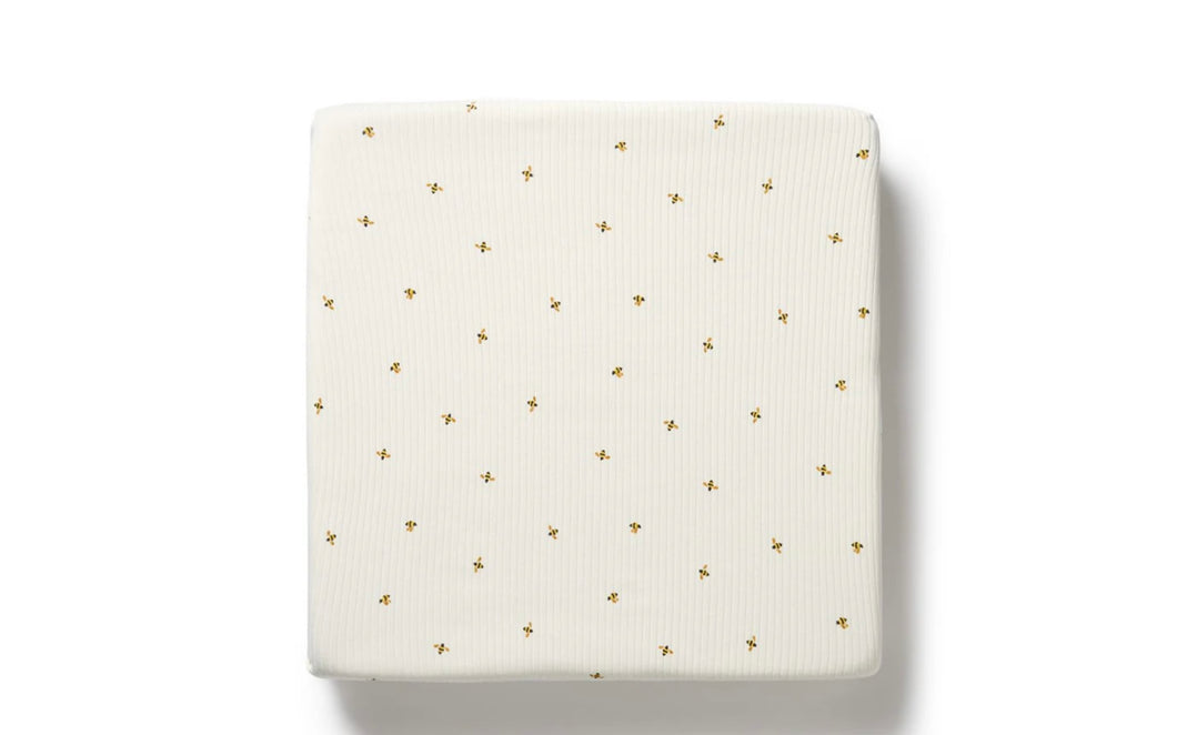 Wilson & Frenchy - Bee Mine Organic Cot Sheet