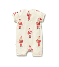 Load image into Gallery viewer, Wilson &amp; Frenchy - Ho Ho Ho Organic Boyleg Zipsuit
