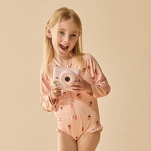Load image into Gallery viewer, Wilson &amp; Frenchy - Strawberry Kisses Long Sleeved Swimsuit
