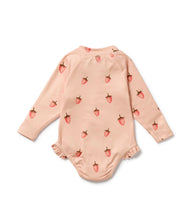 Load image into Gallery viewer, Wilson &amp; Frenchy - Strawberry Kisses Long Sleeved Swimsuit
