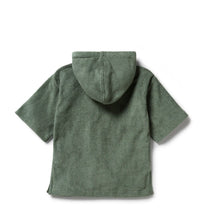 Load image into Gallery viewer, Wilson &amp; Frenchy - Moss Organic Terry Hooded Towel

