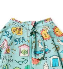 Load image into Gallery viewer, Wilson &amp; Frenchy - Sun Surf &amp; Sea One Piece Boyleg Swimsuit

