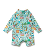Load image into Gallery viewer, Wilson &amp; Frenchy - Sun Surf &amp; Sea One Piece Boyleg Swimsuit
