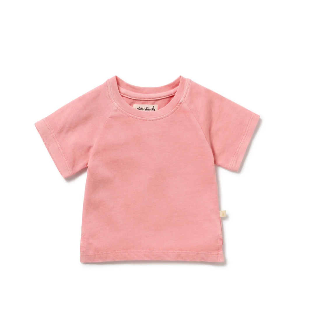 Wilson & Frenchy - Rose Organic Dyed Tee