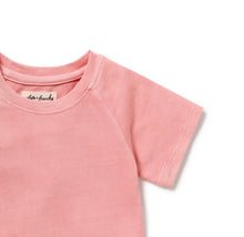 Load image into Gallery viewer, Wilson &amp; Frenchy - Rose Organic Dyed Tee
