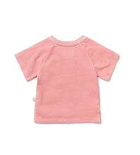 Load image into Gallery viewer, Wilson &amp; Frenchy - Rose Organic Dyed Tee
