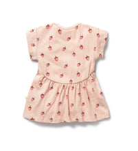 Load image into Gallery viewer, Wilson &amp; Frenchy - Strawberry Kisses Organic Dress
