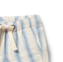 Load image into Gallery viewer, Wilson &amp; Frenchy - Deep Blue Stripe Organic Short

