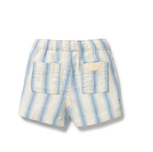Load image into Gallery viewer, Wilson &amp; Frenchy - Deep Blue Stripe Organic Short
