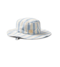Load image into Gallery viewer, Wilson &amp; Frenchy - Deep Blue Stripe Organic Sun Hat
