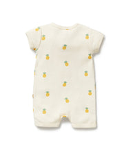 Load image into Gallery viewer, Wilson &amp; Frenchy - Piney Pals Organic Pointelle Boyleg Zipsuit
