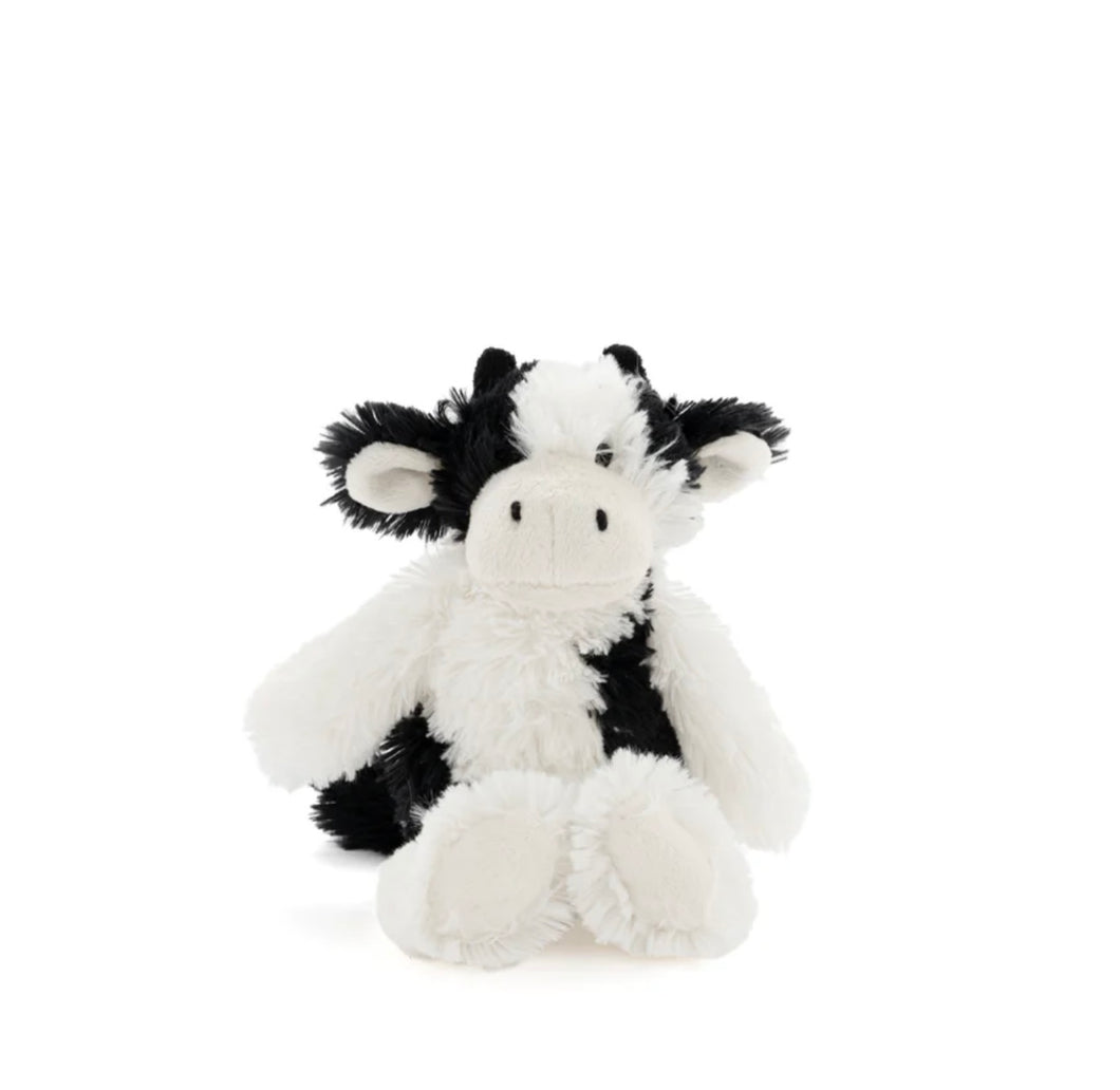 Nana Hutchy - Mini Clover the Cow Rattle - Black
