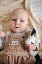 Load image into Gallery viewer, Nana Hutchy - Mini Clover the Cow Rattle - Black
