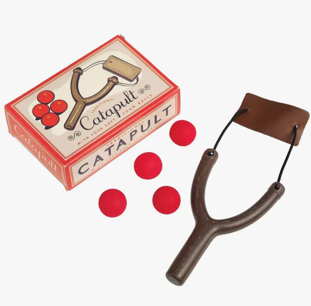 Rex London - Catapult Toy with 4 Foam Balls