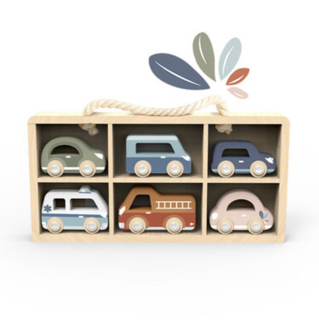 Speedy Monkey - Car Display Case (incl 6 Vehicles)