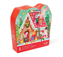 Load image into Gallery viewer, Crocodile Creek - Classic Floor Puzzle 36 pc - Gingerbread House
