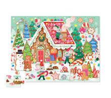 Load image into Gallery viewer, Crocodile Creek - Classic Floor Puzzle 36 pc - Gingerbread House
