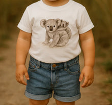 Load image into Gallery viewer, Aster &amp; Oak - Koala Print Tee
