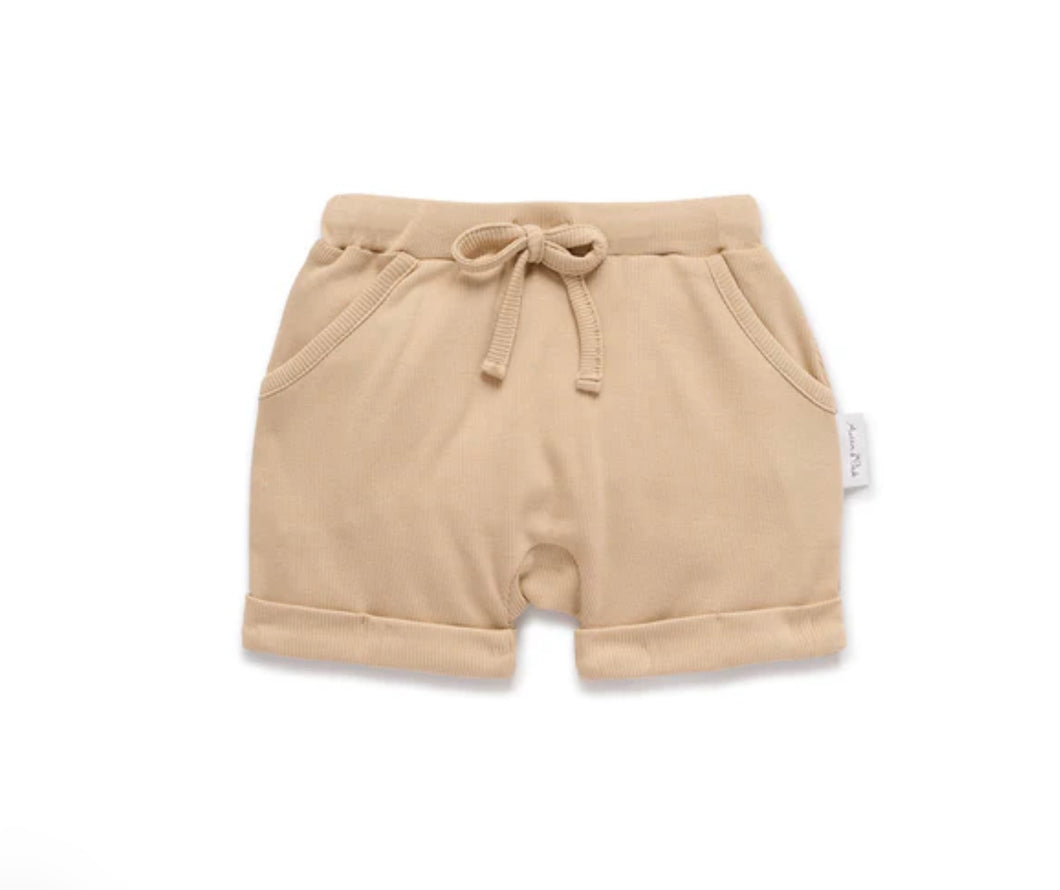 Aster & Oak - Almond Rib Harem Short