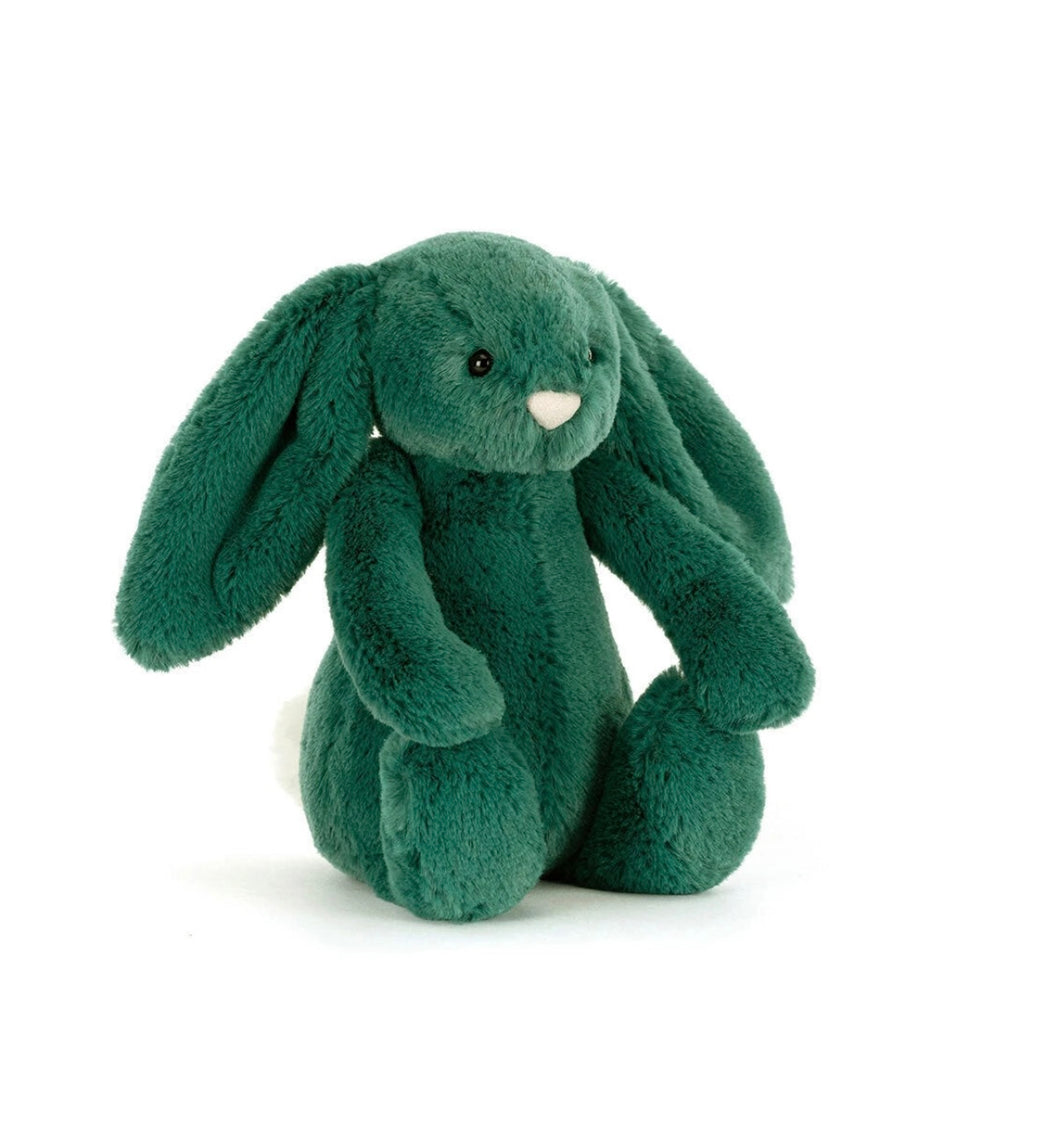Jellycat Christmas - Bashful Bunny - Teal Small