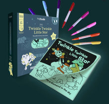Load image into Gallery viewer, Hey Doodle - Twinkle Twinkle Little Star Tales - Reusable Colouring Book
