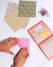Load image into Gallery viewer, Journey of Something - Origami Set - Kitsch Patterns
