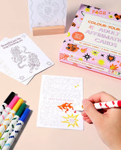 Load image into Gallery viewer, Journey of Something - ADULT Colour Your Own Affirmation Cards
