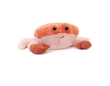 Load image into Gallery viewer, OB Designs - Kenzo Crab Soft Toy (Vegan Angora) 15&quot;/38cm
