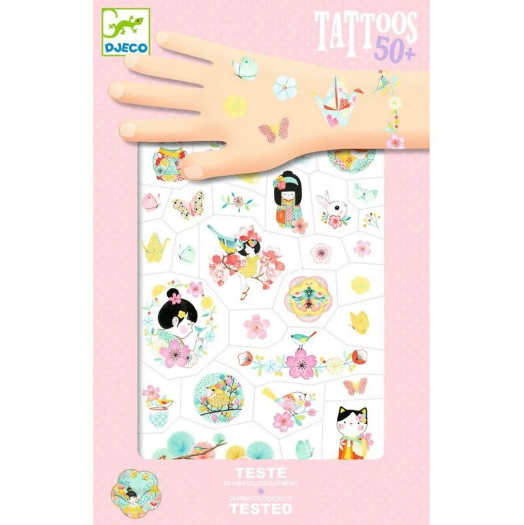Djeco Tattoos - Sakura Japanese
