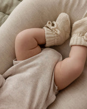 Load image into Gallery viewer, Linen Label - Baby Nest Lounger - Natural Oat
